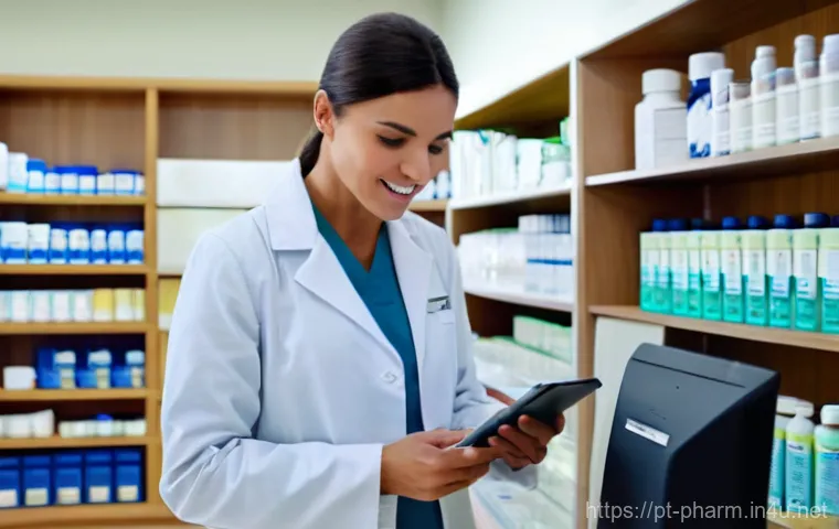 약사 직무 관련 최신 법률 정보 - **Prompt:** A modern, well-lit pharmacy in a Portuguese-speaking country (e.g., Portugal or Brazil),...