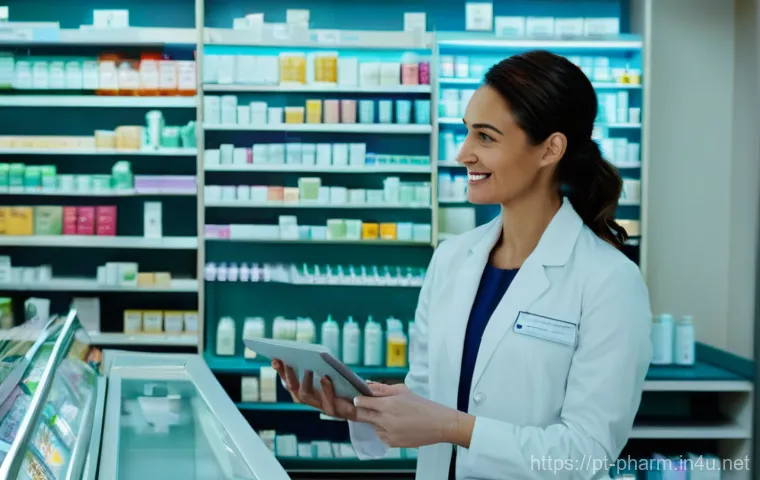 약사 약국 관리 시스템 소개 - Prompt 1: The Efficient and Caring Pharmacist** 약사 약국 관리 시스템 소개 - Prompt 1: The Efficient and Caring Pharmacist**