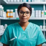 약사 약물 데이터베이스 활용 사례 - Here are three detailed image generation prompts in English, designed to adhere to your guidelines a...